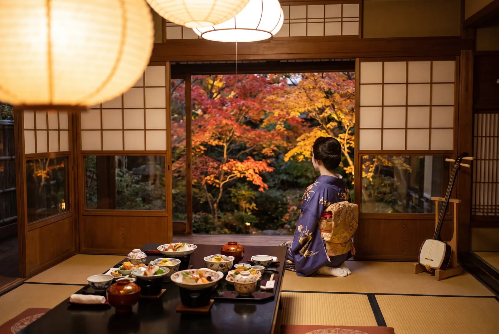 Cena con maiko, a Gion