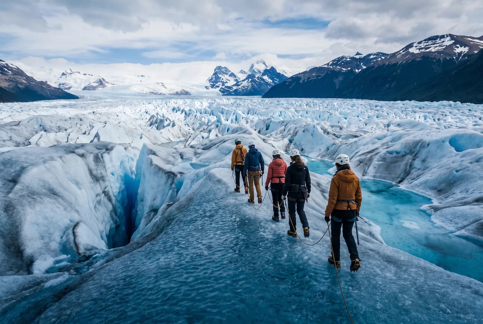 Minitrekking pe ghețarul Perito Moreno