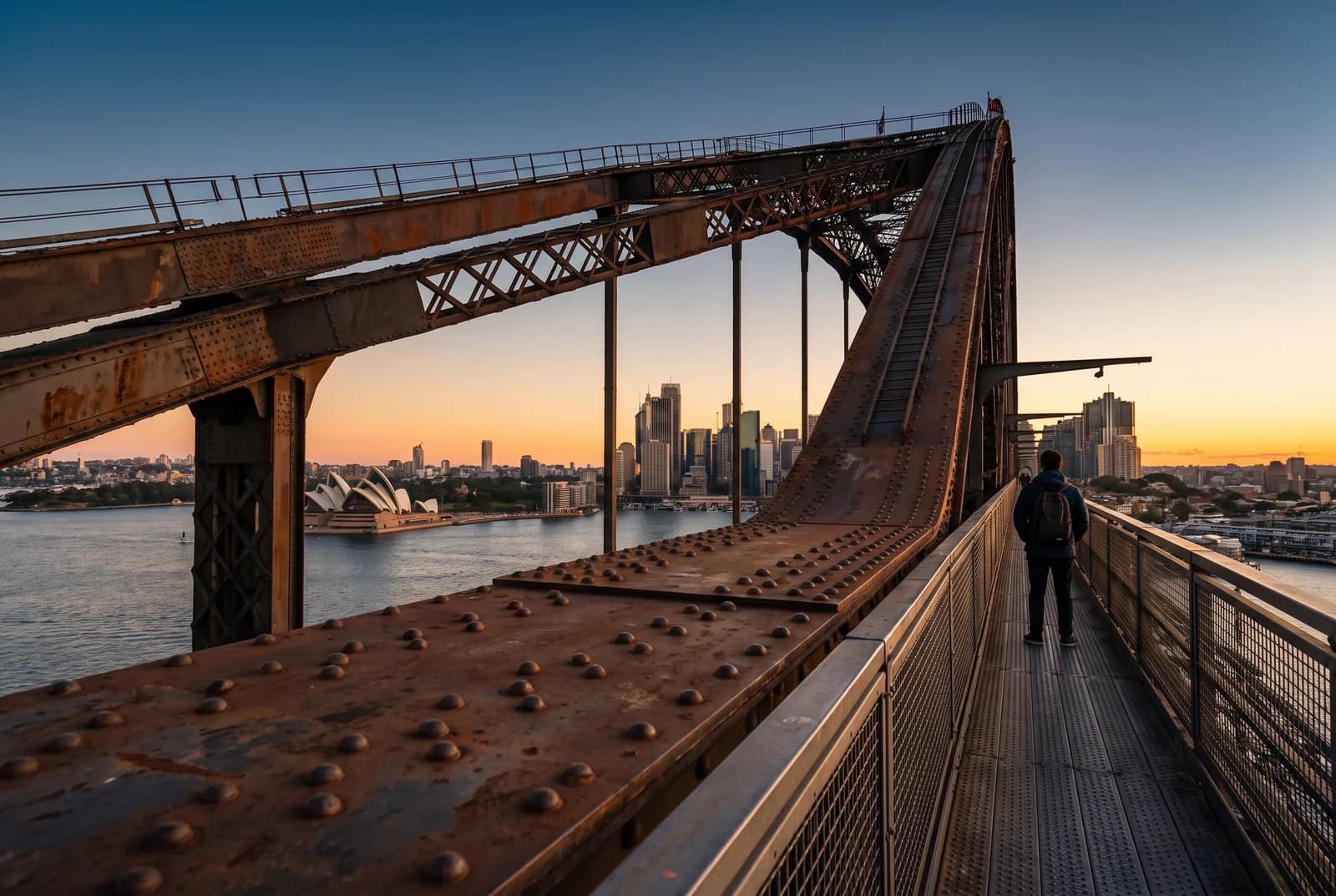 BridgeClimb : ascension du Harbour Bridge