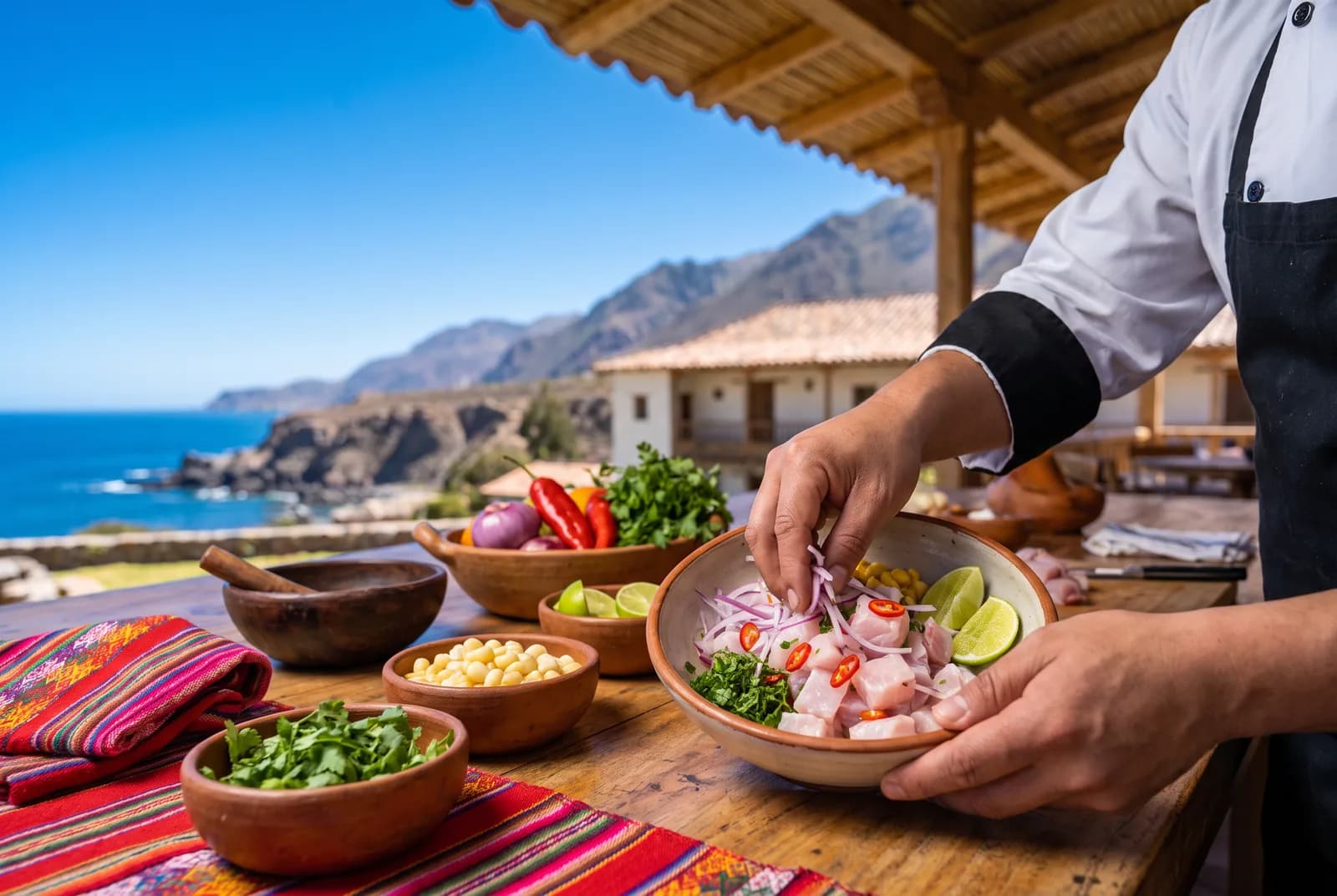 Ceviche course in Lima