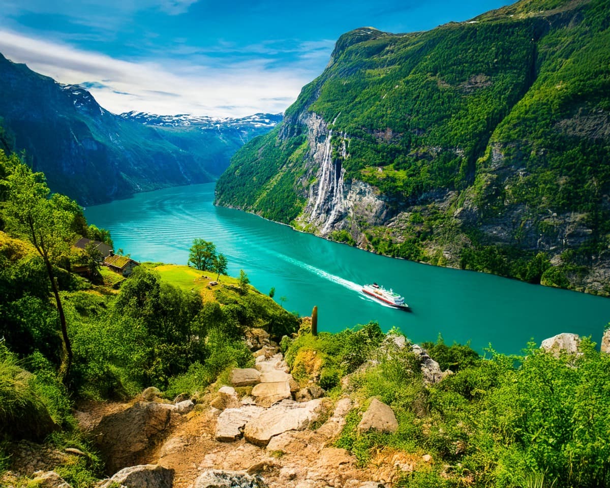 fiordul geiranger